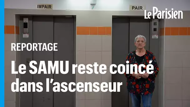 Son mari fait un arrêt cardiaque, le SAMU reste bloqué dans l’ascenseur