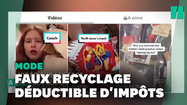 Grâce à une vidéo Tik Tok, cette marque américaine a décidé de "vraiment" recycler ses invendus