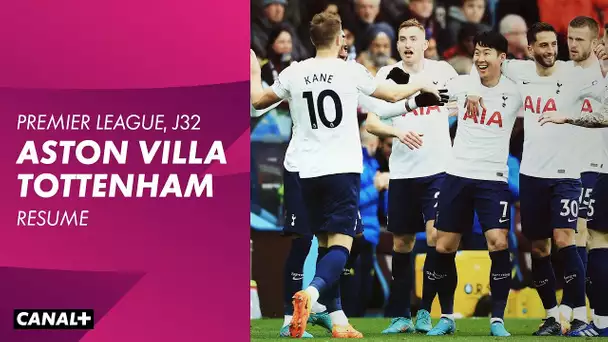 Résumé Aston Villa / Tottenham - Premier League J32