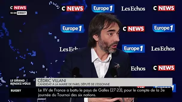 Cédric Villani « La grande épidémie, il faut s'y préparer » dans #LeGrandRDV