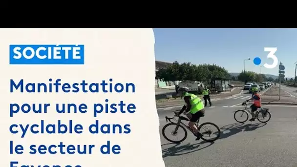Var : ils manifestent à vélo pour réclamer des pistes cyclables