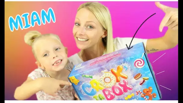 ♡•  UN CHEWING GUM GÉANT ! | DEGUSTATION CROK TA BOX •♡