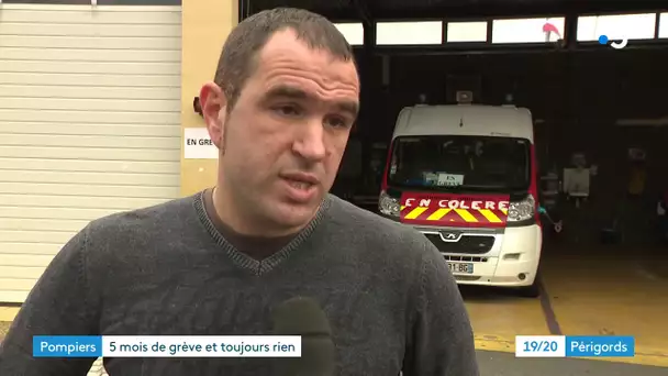 En Dordogne la greve des pompiers dure depuis plus de 5 mois