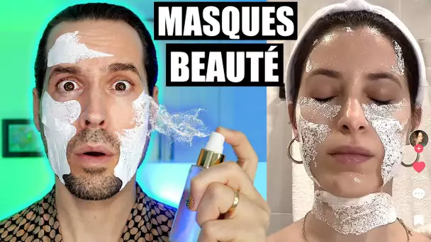 JE TESTE DES MASQUES DE BEAUTÉ PENDANT UNE SEMAINE - HUBY