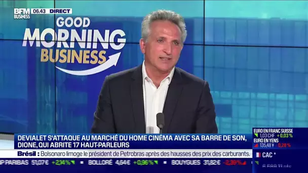 Franck Lebouchard (Devialet) : Devialet s'attaque au marché du home-cinema avec sa barre de son