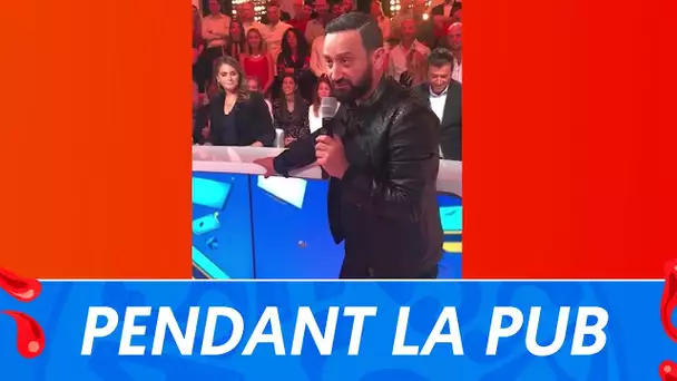 TPMP : Pendant la pub, Cyril Hanouna improvise une chanson pour Gilles Verdez !