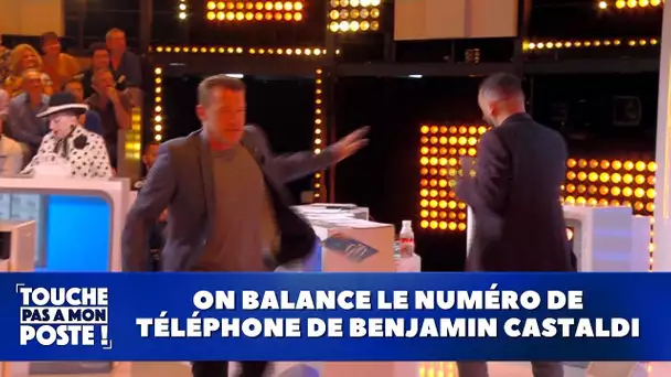 Cyril Hanouna balance le numéro de téléphone de Benjamin Castaldi