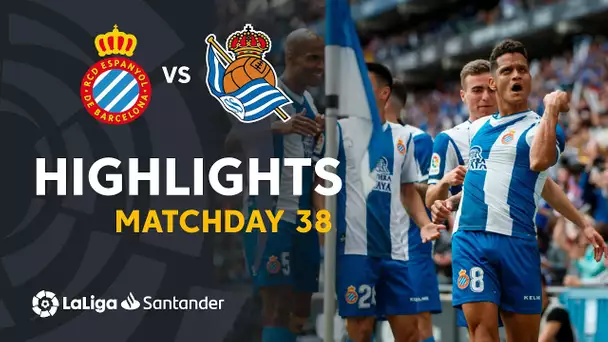 Highlights RCD Espanyol vs Real Sociedad (2-0)