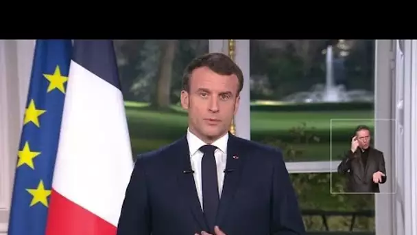 Vœux d'Emmanuel Macron : "La réforme des retraites sera menée à son terme"