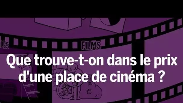 Que paie-t-on exactement quand on achète une place de cinéma ?