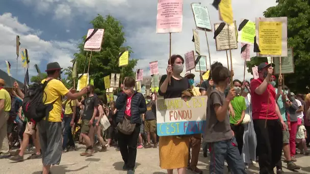 La marche pour le Climat à Grenoble