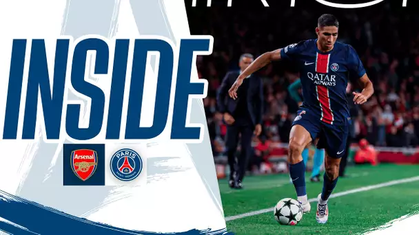 INSIDE 🆚 ARSENAL - Deuxième match de Champions League 🏆