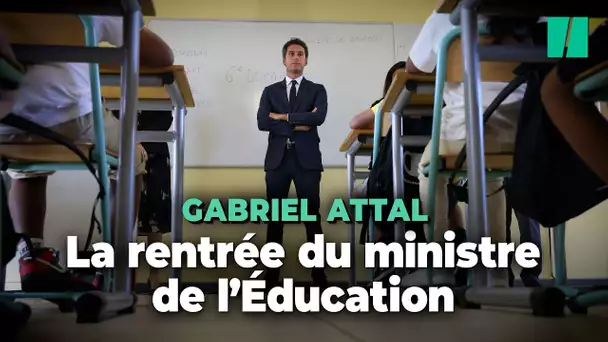 Gabriel Attal, la rentrée remarquée du chouchou de la Macronie