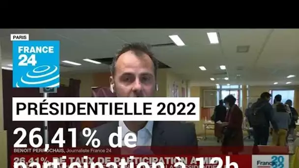 Présidentielle 2022 : 26,41% de participation à 12h au second tour de l'élection française