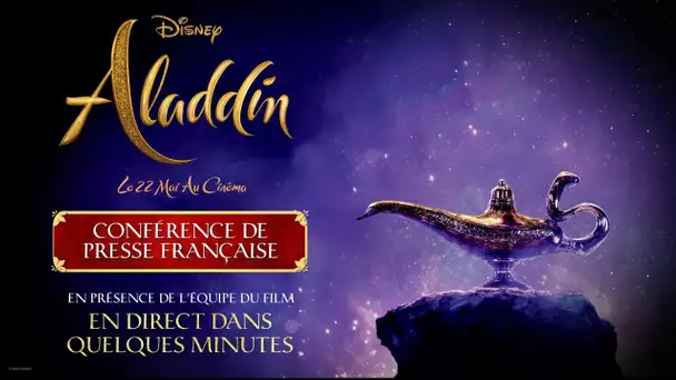 [REPLAY] Aladdin (2019) - Live : Conférence de presse française