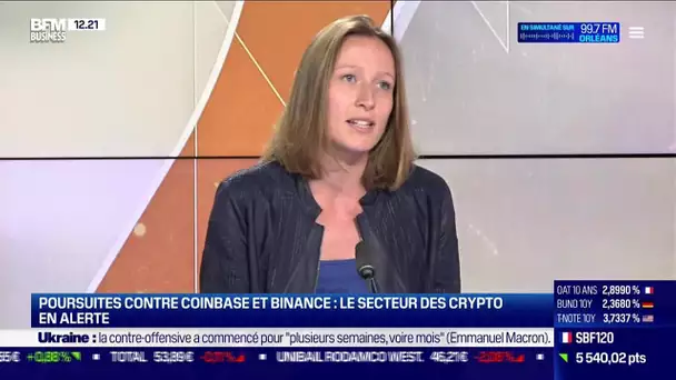 Claire Balva (Consultante indépendante): Poursuites contre Coinbase et Binance, les crypto en alerte