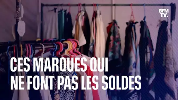 Soldes: ces marques qui décident de ne pas les faire (ou de les limiter)