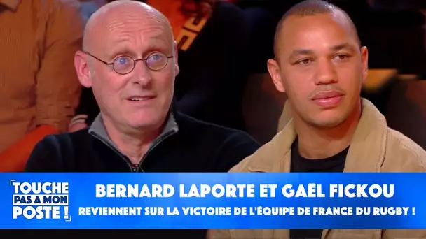 Bernard Laporte et Gaël Fickou reviennent sur la victoire de l'équipe de France du Rugby !
