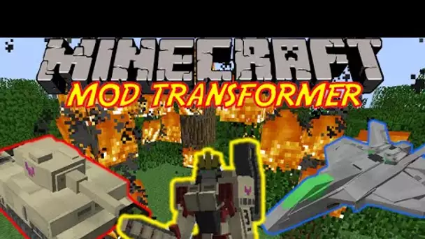 UNE NOUVELLE SERIE MODDÉE ? TRANSFORMERS MOD MINECRAFT 1.7.10 [HD]