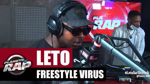 Leto - Freestyle Virus #PlanèteRap