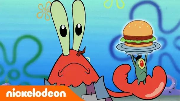 Bob l'éponge | L'histoire de Plankton et M. Krabs | Nickelodeon France