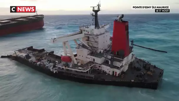 Marée noire à Maurice : le capitaine du bateau à l'origine de la catastrophe arrêté