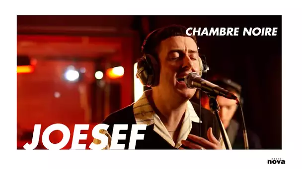 Joesef en live chez Radio Nova | Chambre Noire