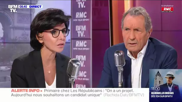 Rachida Dati : "Pour les toxicomanes doivent avoir une hospitalisation sous contrainte"