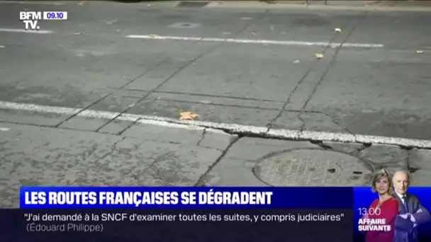 Pourquoi l'état des routes françaises poursuit sa dégradation