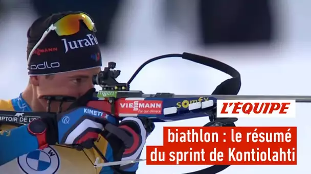 Le résumé du sprint de Kontiolahti - Biathlon