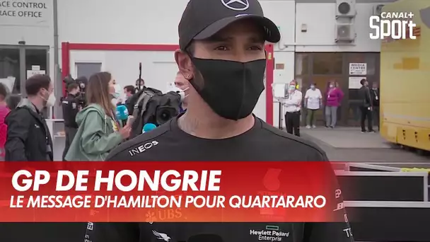 Le message de Lewis Hamilton pour Fabio Quartararo !