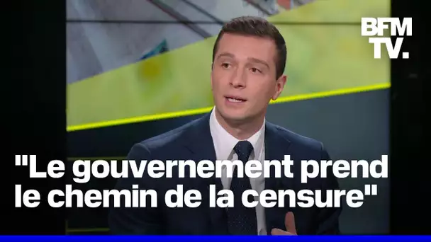 Immigration, procès du RN, pouvoir d'achat.."Jordan Bardella face à BFM" en intégralité