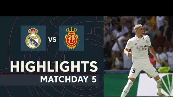 Resumen de Real Madrid vs RCD Mallorca (4-1)