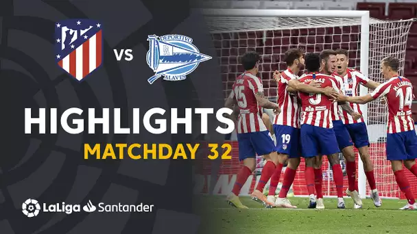Highlights Atletico Madrid vs Deportivo Alavés (2-1)