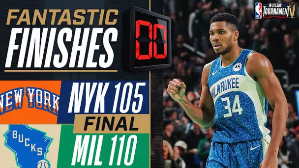 Final 3:44 WILD ENDING Knicks vs Bucks 🏆 | November 3, 2023