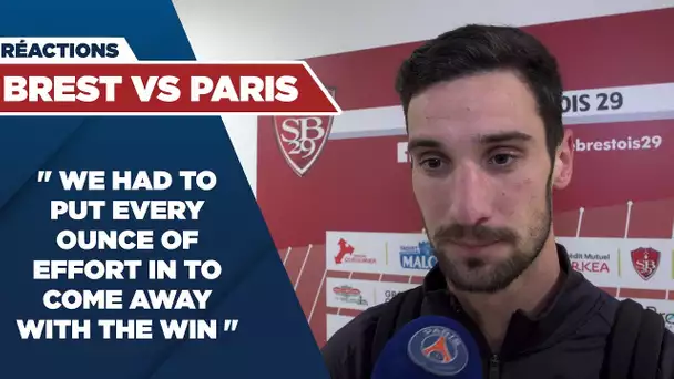 POST GAME INTERVIEW : BREST vs PARIS SAINT-GERMAIN