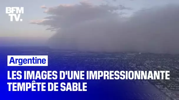 En Argentine, une impressionnante tempête de sable a recouvert la ville de Mendoza