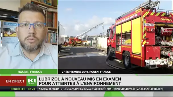 Lubrizol mis en examen : «L’Etat couvre l’industriel autant qu’il peut», déplore Sébastien Duval