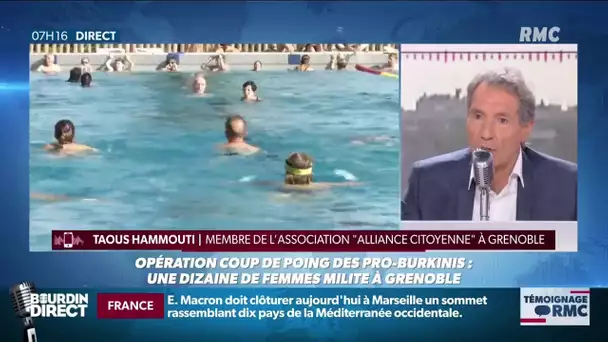 Burkini: "Aucune loi n'impose de porter un maillot de bain traditionnel à la piscine"
