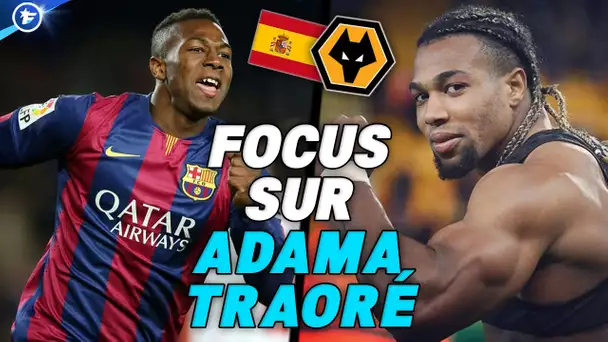 La folle ascension d'Adama Traoré, du frêle joueur du Barça au surpuissant ailier de la Roja