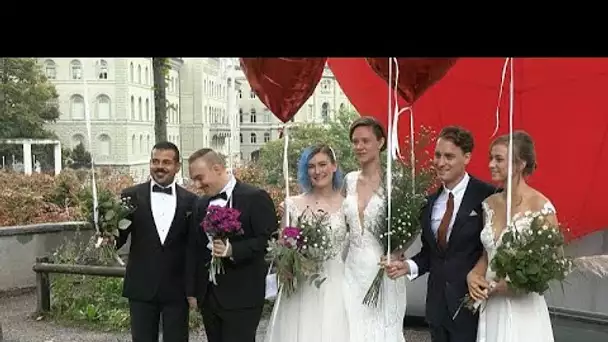 Oui ! Les Suisses votent largement pour le mariage pour tous
