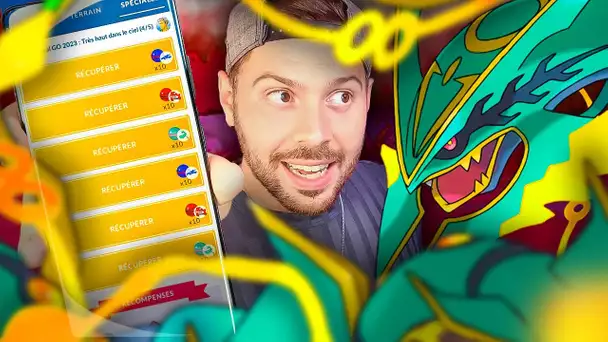 QUÊTE DES RAIDS RAYQUAZA AU POKEMON GO FEST 2023 !