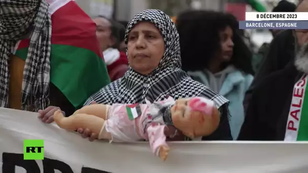 🇪🇸  Espagne : des manifestants vandalisent des Starbucks en marge d’un rassemblement pour Gaza