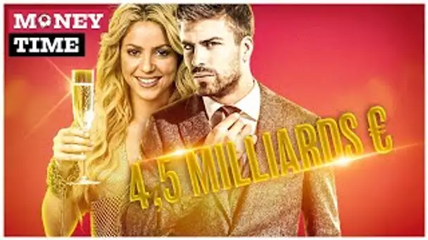 Le couple Piqué - Shakira est-il le couple de stars le plus riche du monde ? | Money Time