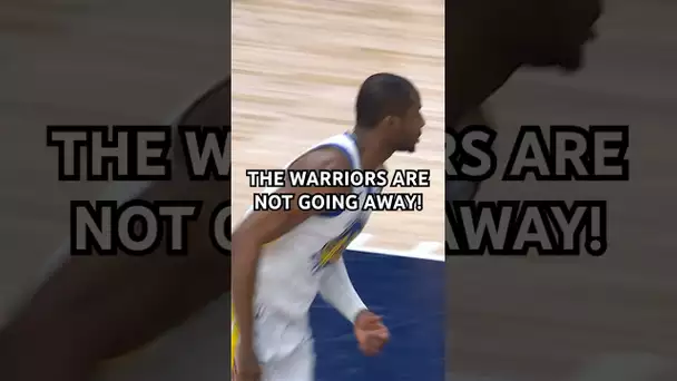 Kuminga is lighting a spark for the Warriors