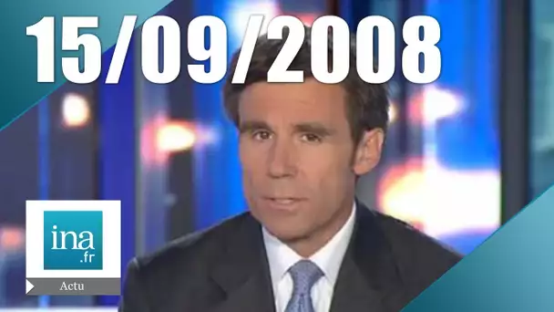 20h France 2 du 15 Septembre 2008 - Faillite de Lehman Brothers | Archive INA