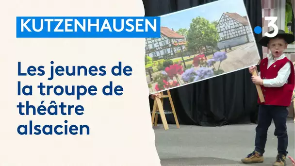 A Kutzenhausen, la passion pour le théâtre alsacien démarre dès le plus jeune âge