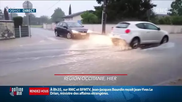 Orages : arbres couchés, circulation perturbée… le Sud largement touché