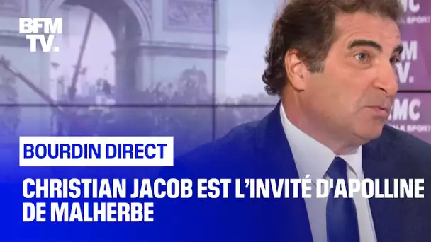 Christian Jacob face à Apolline de Malherbe en direct