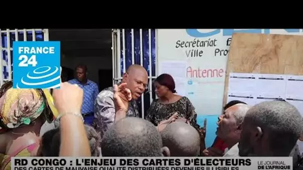 RD Congo : La course aux cartes d'électeurs est lancée • FRANCE 24